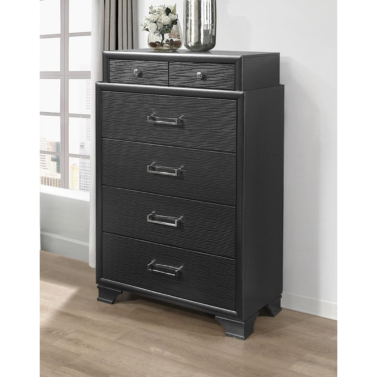 Global Furniture Jordyn 6- Drawer Chest