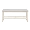 Steve Silver Hyland Upholstered Counter-Height Dining Bench