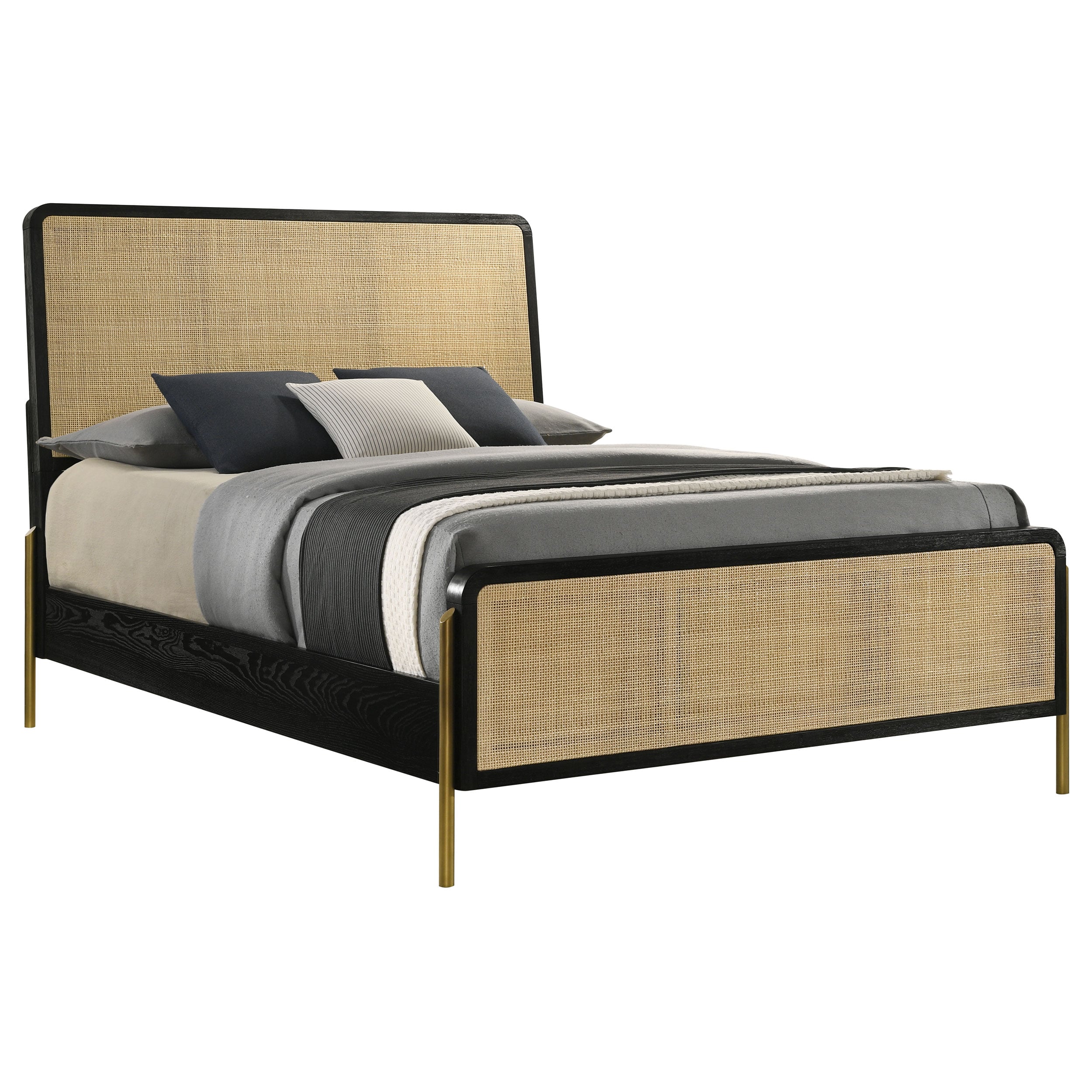 Coaster Arini Rattan King Panel Bed