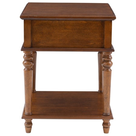 Single Drawer End Table