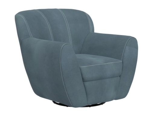 Contemporary Accent Chair with 360 Swivel