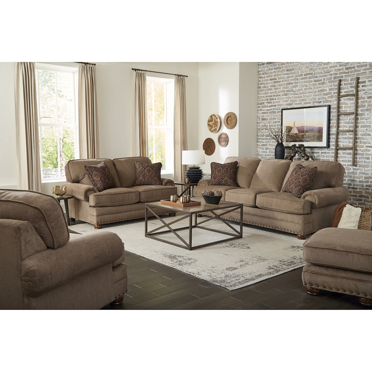 Jackson Furniture 3241 Singletary 4pc living room group