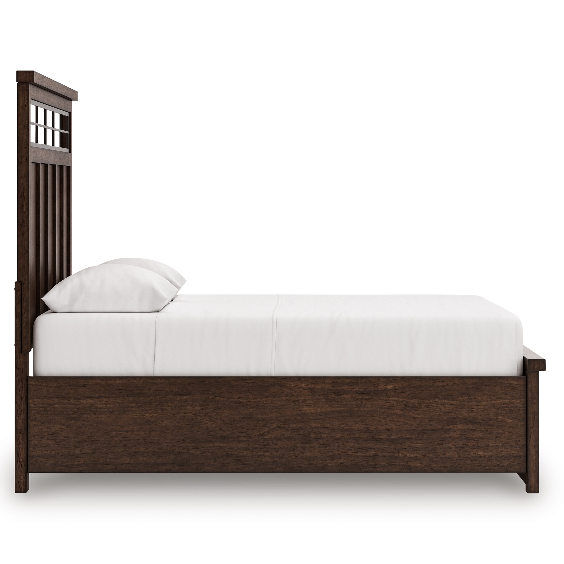 Queen Panel Storage Bed
