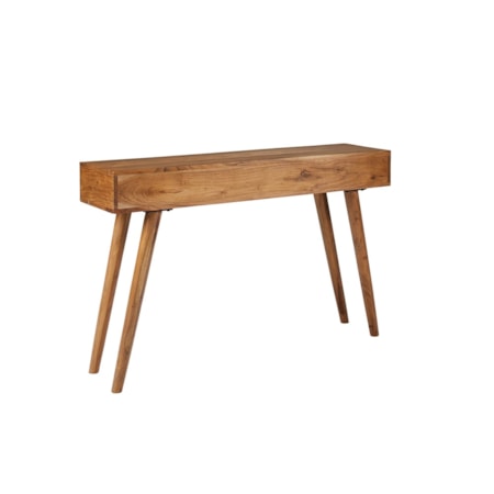 Lotus 2-drawer Wood Console Table