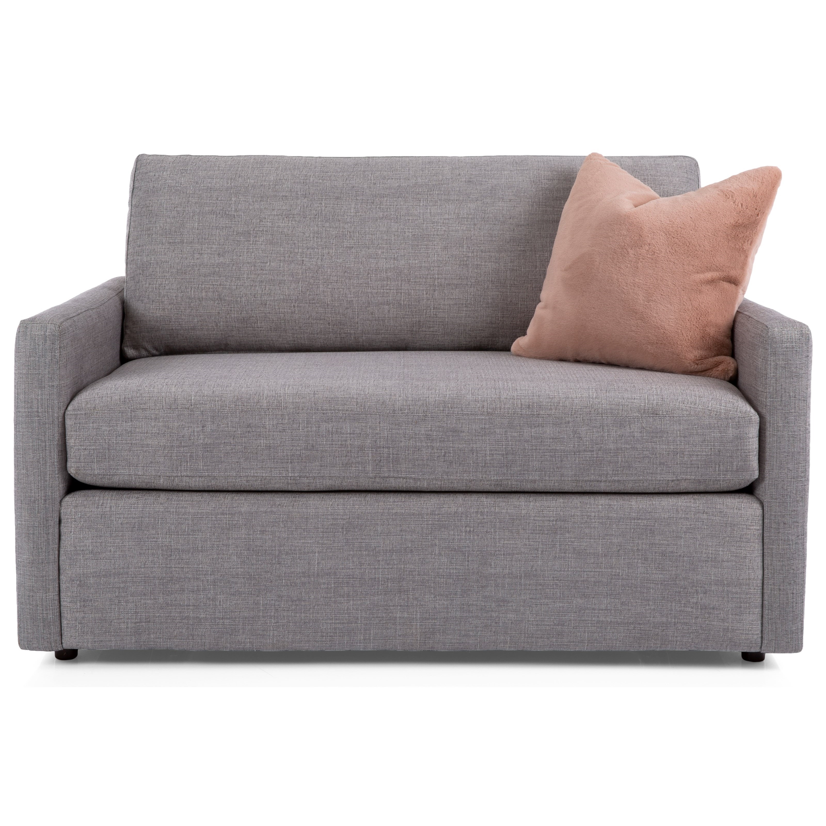 Decor-Rest 2068 2068-65 Contemporary Loveseat Twin Sleeper | Sheely's ...