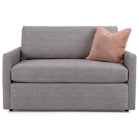 Contemporary Loveseat Twin Sleeper