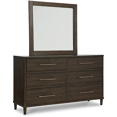 Dresser and Mirror