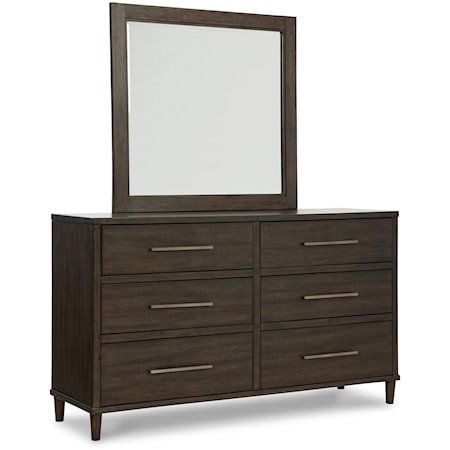 Dresser and Mirror