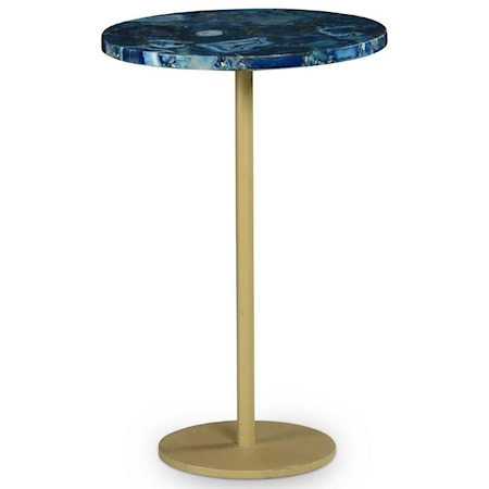 Agate Top Side Table