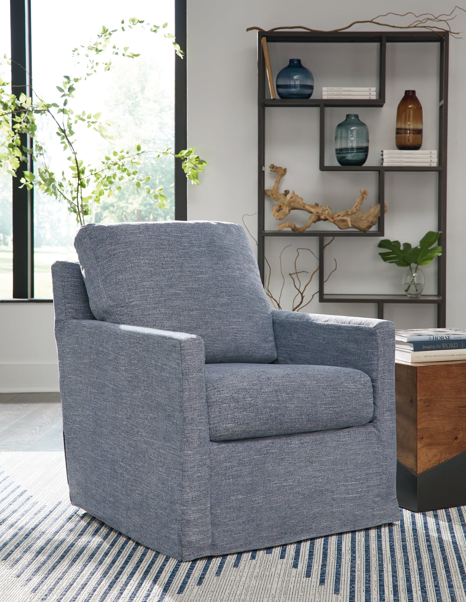 Swivel Glider Accent Chair