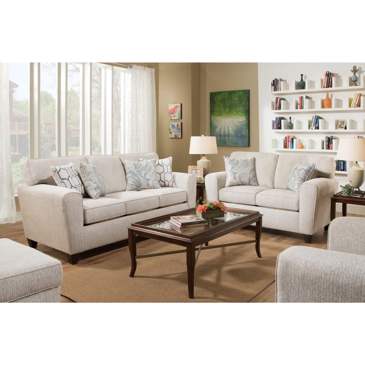 Peak Living 3100 Contemporary Loveseat