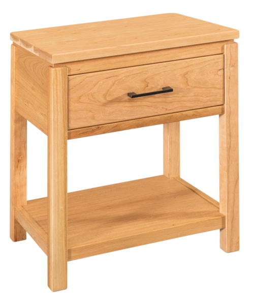 Casual 1-Drawer Nightstand