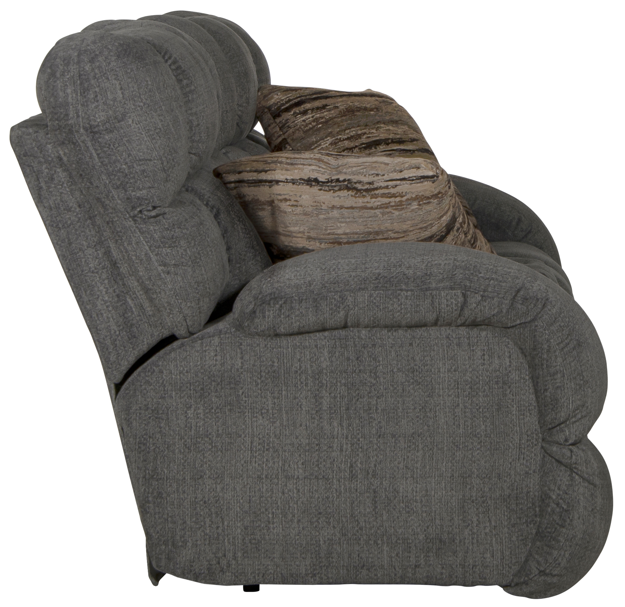 Catnapper Ashland Lay Flat Manual Reclining Console Loveseat