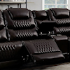 Furniture of America Mariah Upholstery Power Recliner