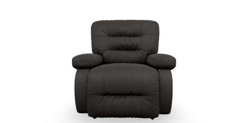 Casual Power Rocker Recliner with Line-Tufted Back