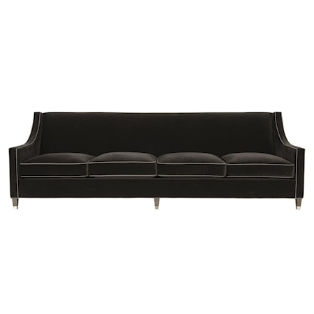 Palisades Fabric Sofa W/out Pillows & Nails