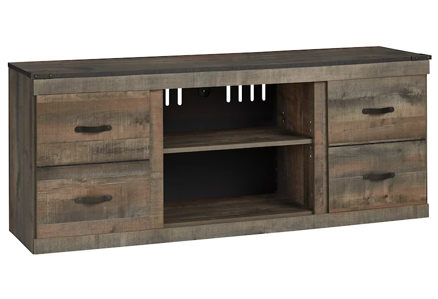 Trinell 60" TV Stand by Signature Design by Ashley at VanDrie Home Furnishings