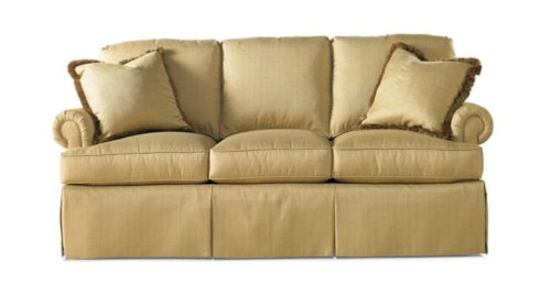 Traditional Sofa with Rolled Arms