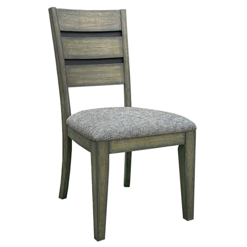 Rustic Upholstered Dining Chair