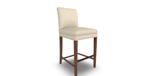 Casual 24" Upholstered Counter Stool