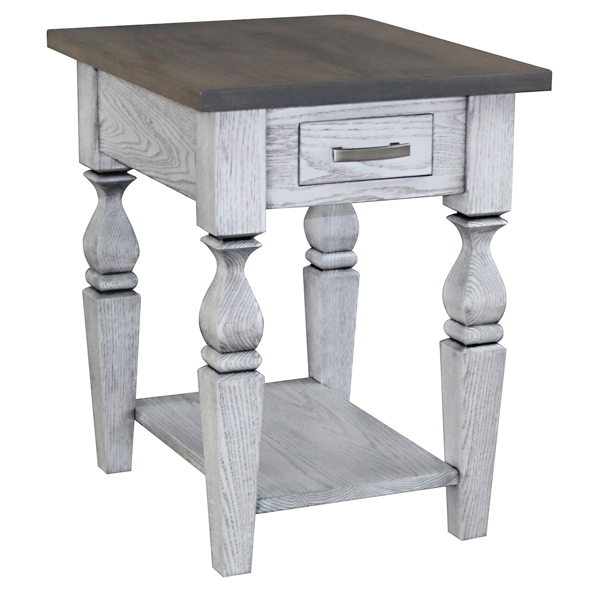 Ashery Woodworking Ashton Customizable Solid Wood End Table