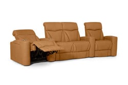 Vivid 3-Piece Sectional Theater Sofa