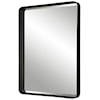 Uttermost Crofton Crofton Black Large Mirror