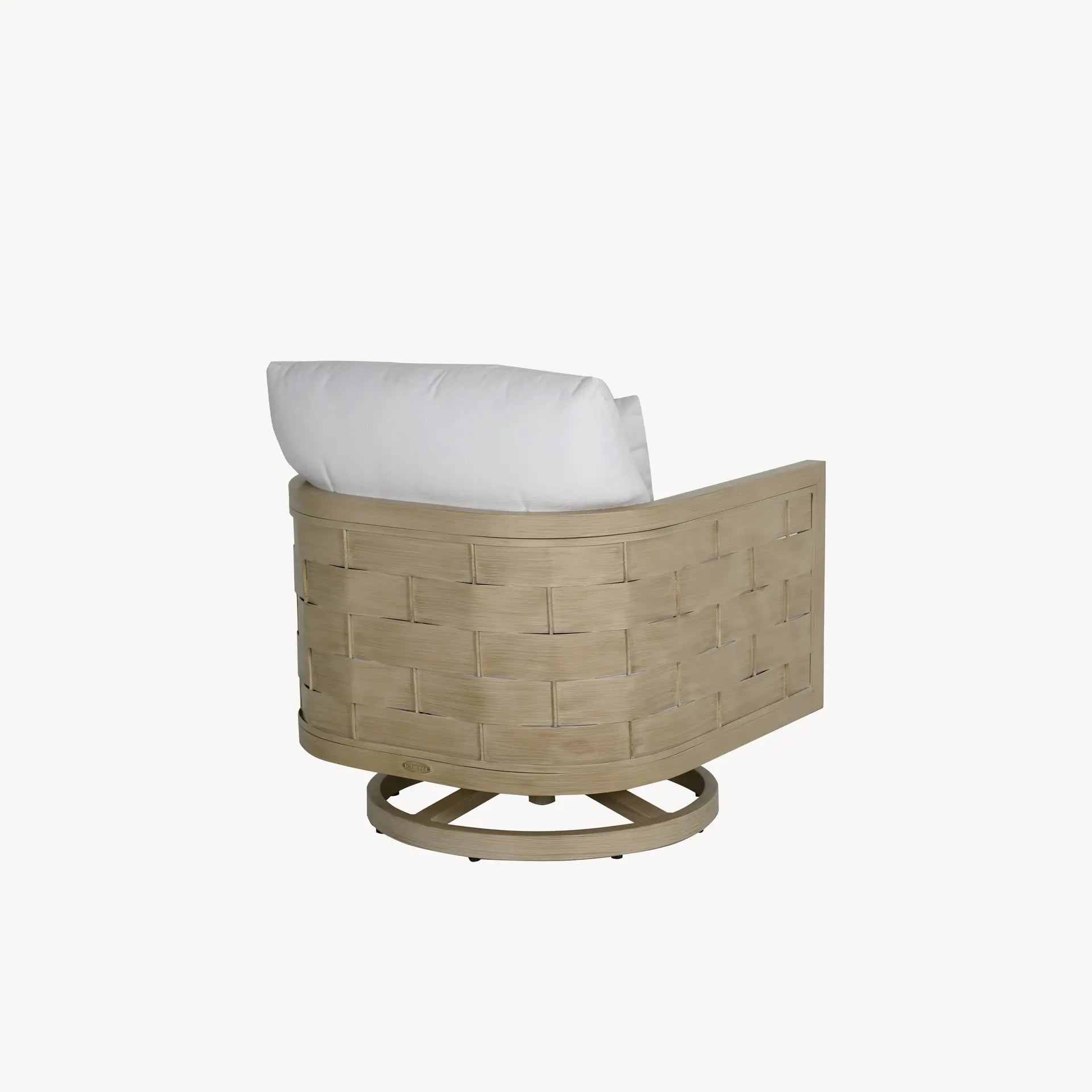 Castelle Biscayne Cushioned Lounge Swivel Rocker