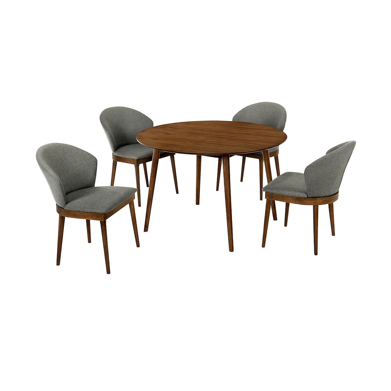 Armen Living Arcadia/Juno 5-Piece Dining Set