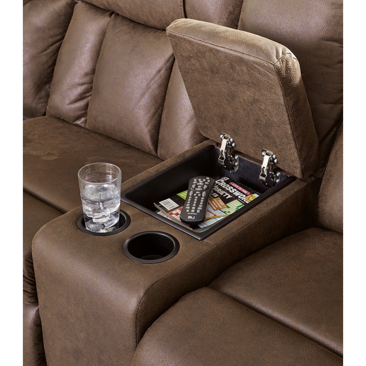 Signature Trail Boys Reclining Sectional Sofa