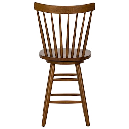 24&quot; Counter Height Swivel Stool