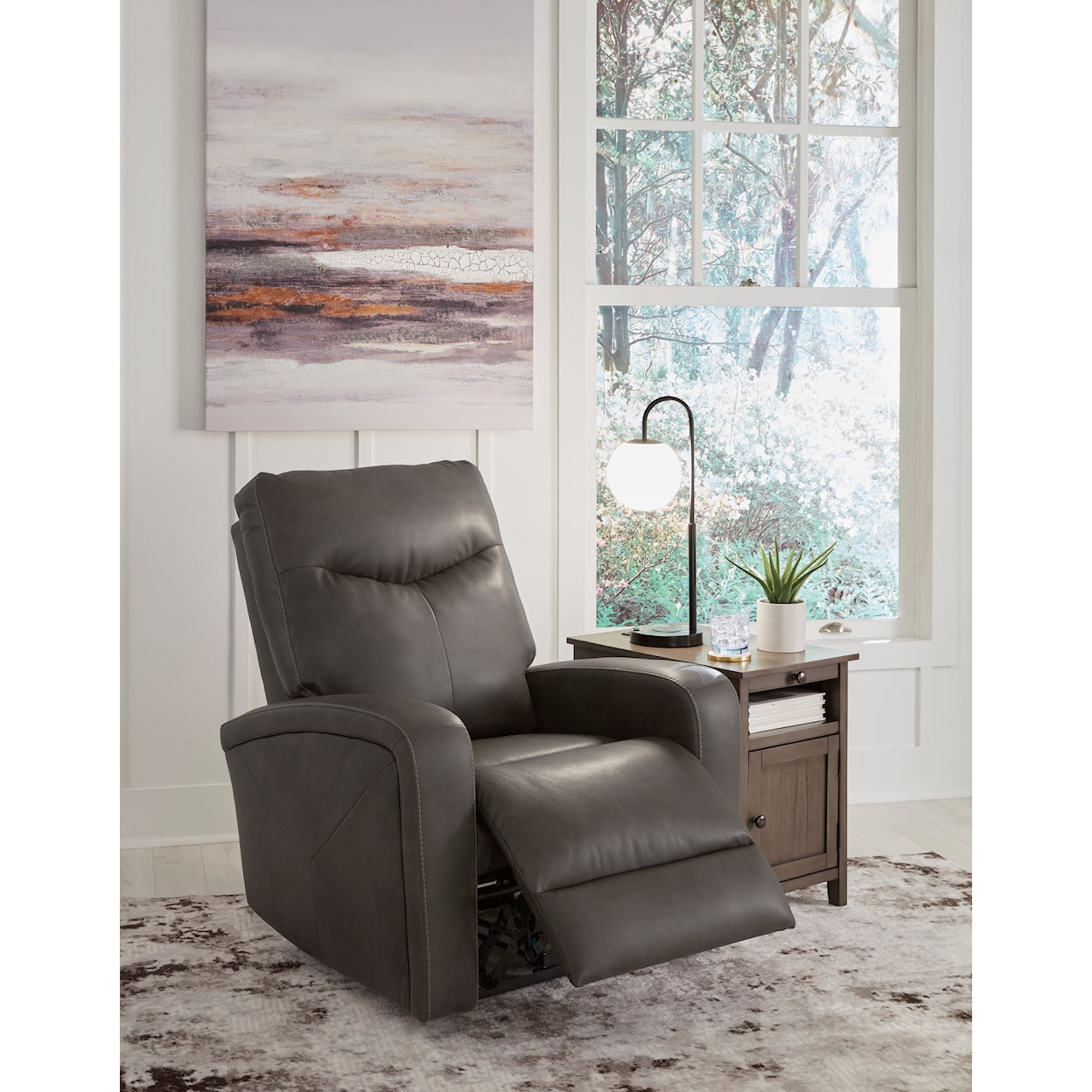 Ashley Signature Design Ryversans Power Recliner