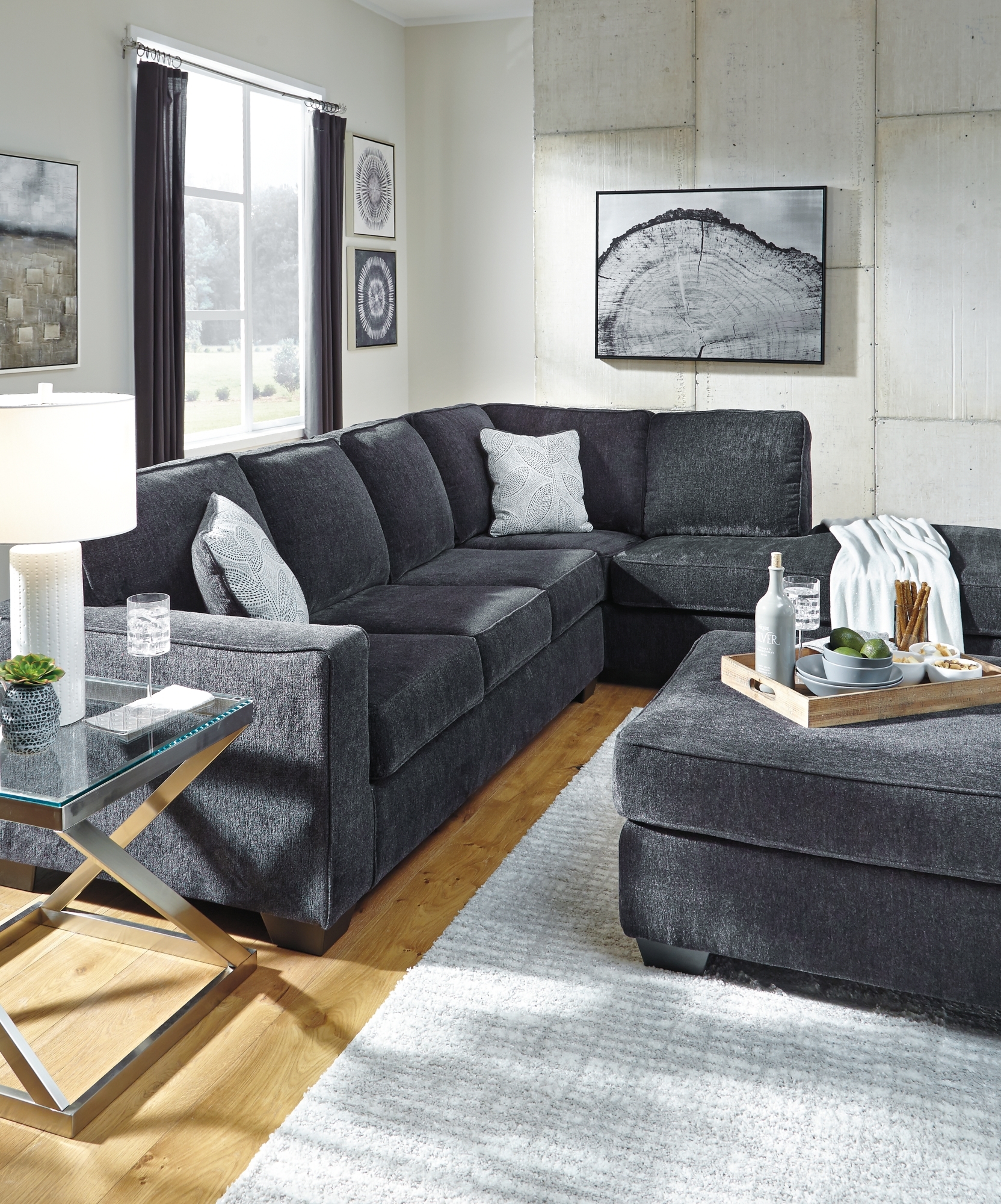 Signature Design by Ashley Altari Oversized Accent Ottoman