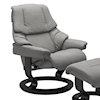 Stressless by Ekornes Reno Large Reclining Chair with Classic Base