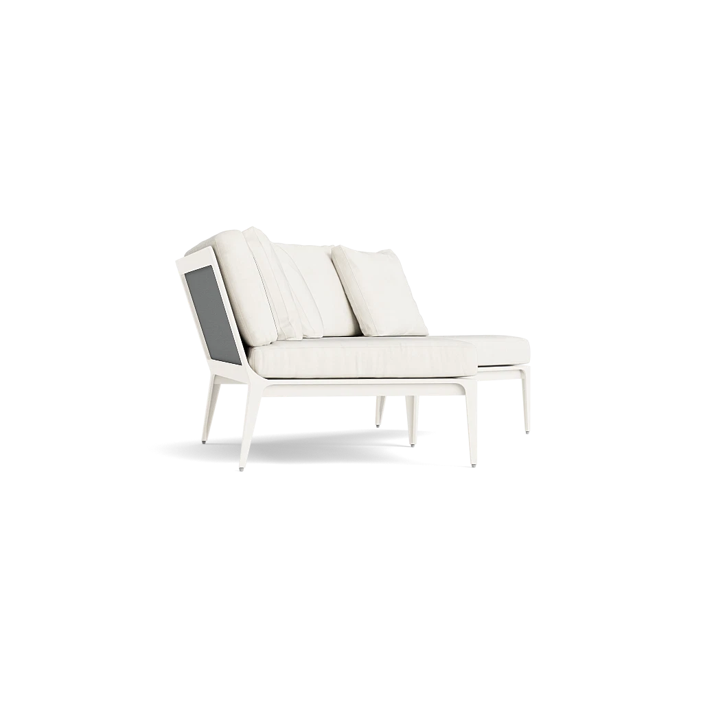 Still Angled Armless Sofa