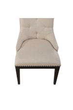 Liberty Furniture Americana Farmhouse Transitional Upholstered Sheltered Side Chair