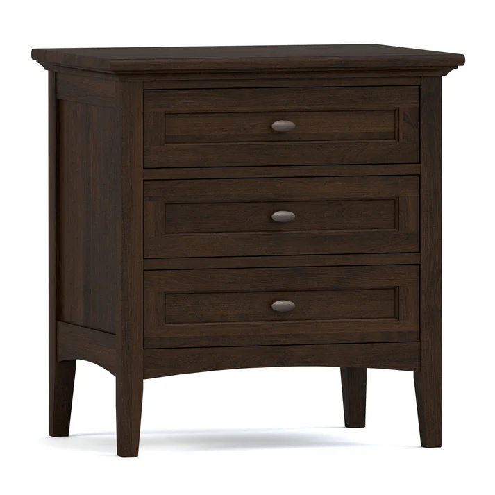 Stickley Origins Revere Three-Drawer Nightstand