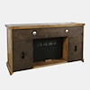 Jofran Telluride Fireplace with Logs