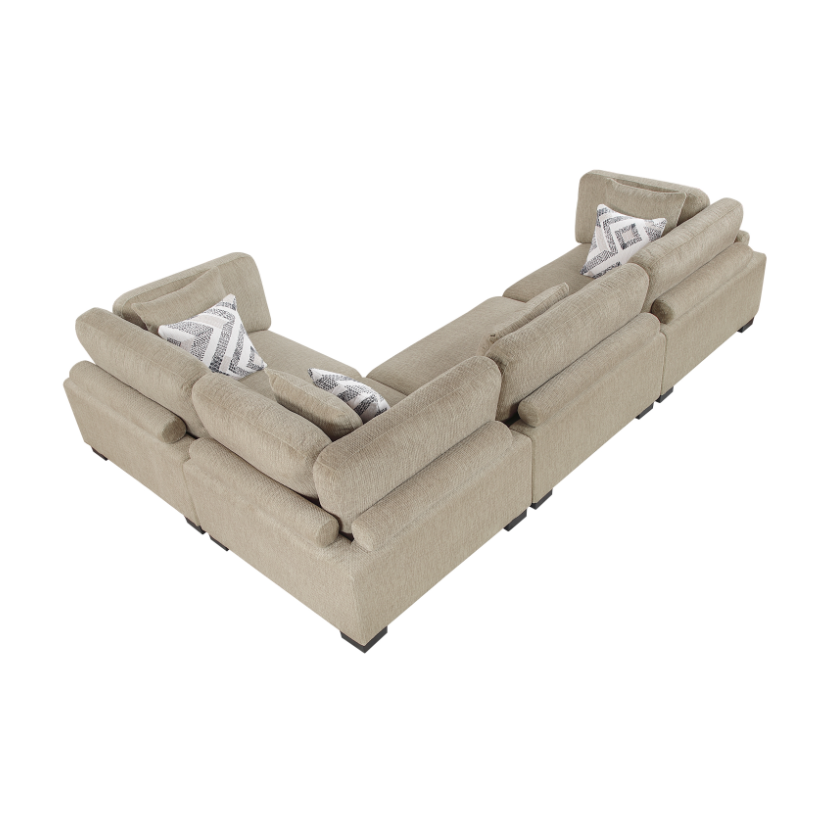 4-Piece Sectional Sofa