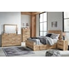 Signature Design by Ashley Furniture Hyanna Full Panel Bed with 1 Side Storage