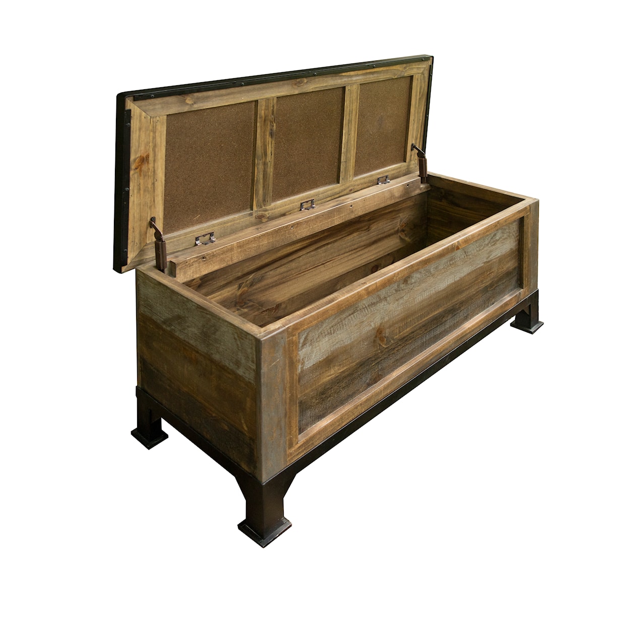 IFD International Furniture Direct 900 Antique Trunk