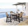 Ashley Furniture Signature Design Fairen Trail Outdoor Counter Height Dining Table
