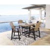 Signature Design by Ashley Fairen Trail Outdoor Counter Height Dining Table