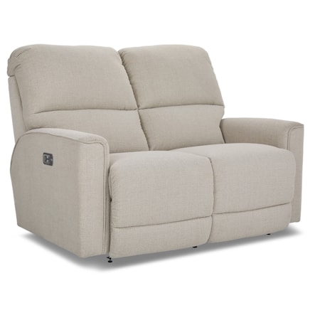 Power Reclining Loveseat w/ Headrest & Lumba