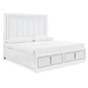 Ashley Signature Design Chalanna California King Upholstered Storage Bed