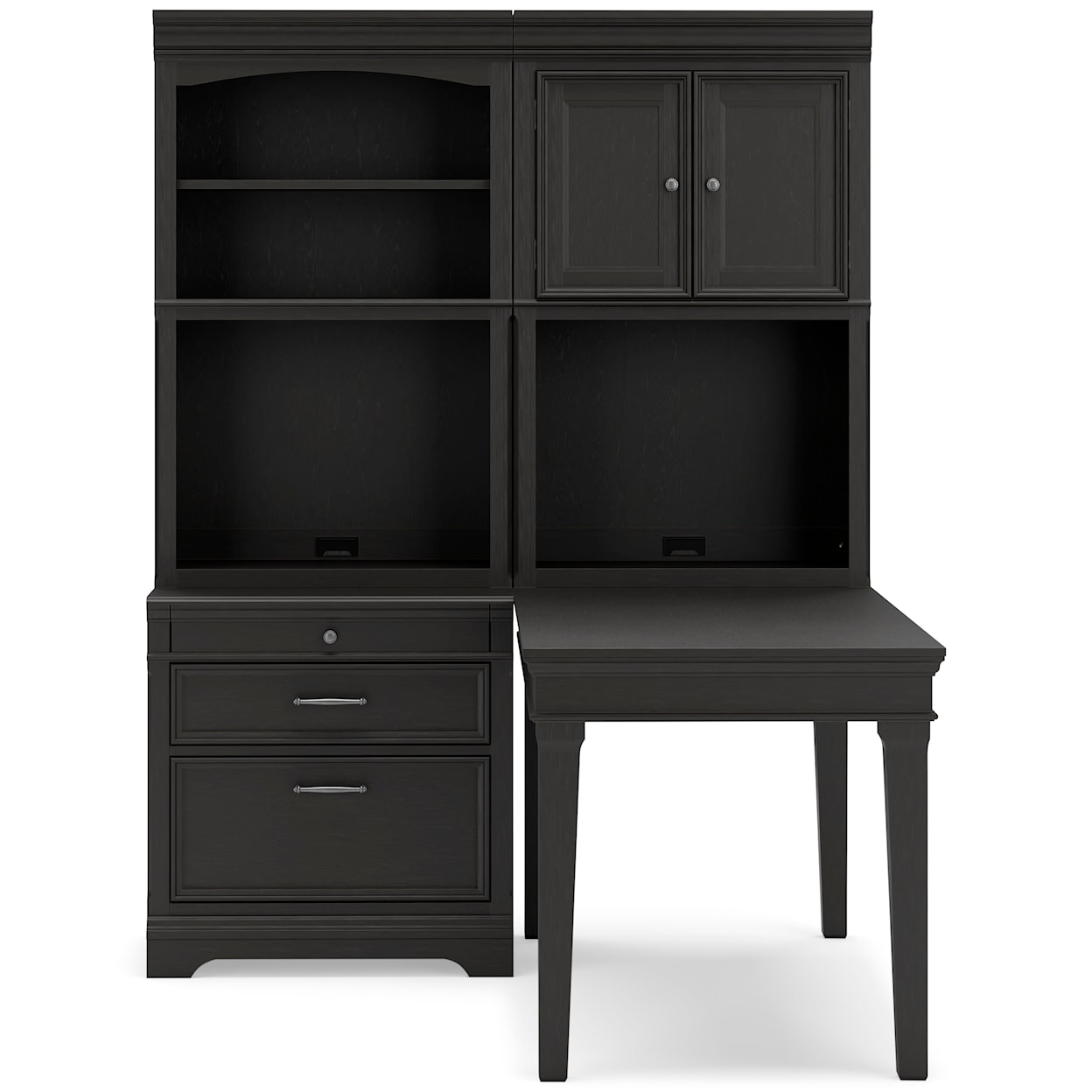 Signature Design by Ashley Furniture Beckincreek 4-Piece Peninsula Desk