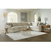 Hickorycraft F9 Series 3-Piece Sectional Sofa with LAF Cuddler