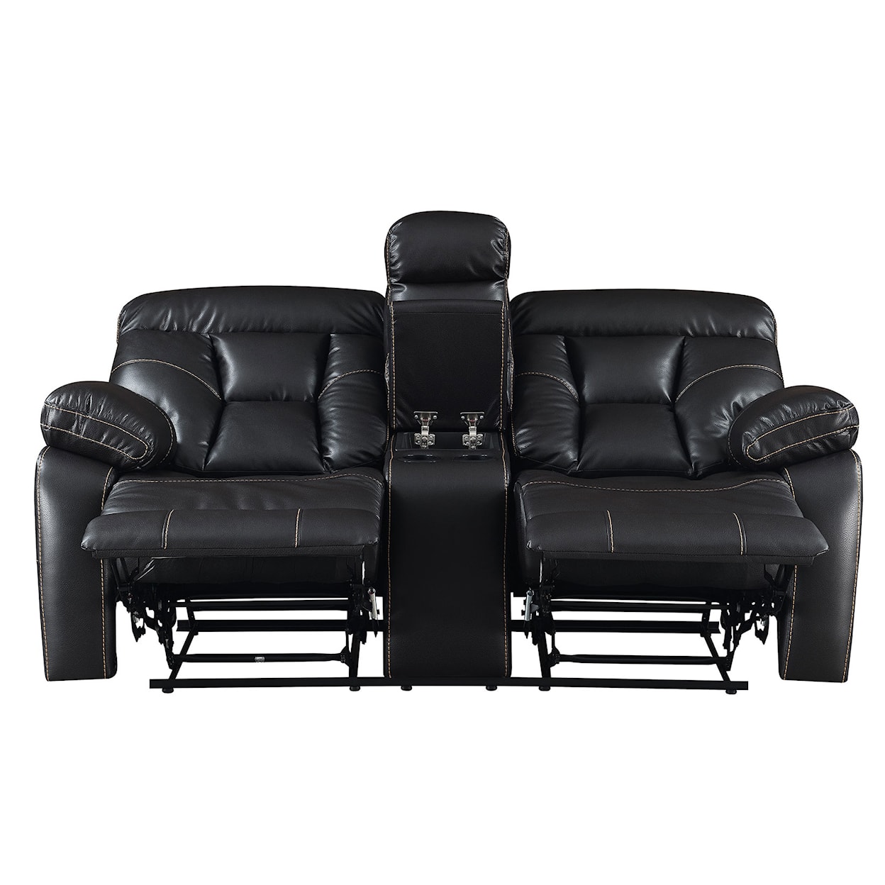 Prime Squire Manual Reclining Loveseat