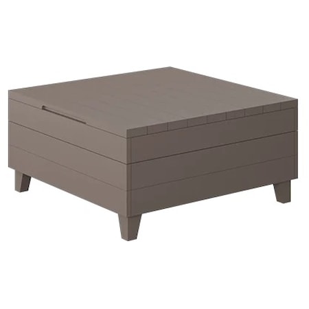 Square Coffee Table w/Storage
