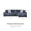 New Classic Furniture Tristan Sectional Sofa